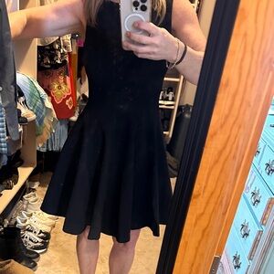 Steve Madden Black Fit-and-Flare Dress size 0 NWT